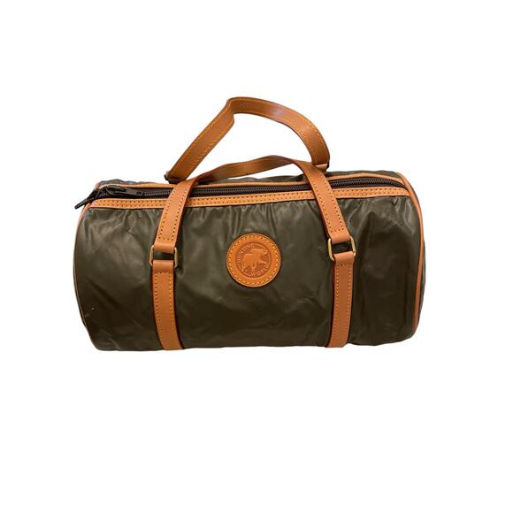 Hunting World Hunter Green Satchel Bagette RARE Bag - Picture 1 of 13